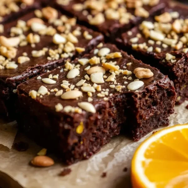 Kodo Millet Brownies | Gluten-Free | Orange Infused | Egg-Based | With Nuts